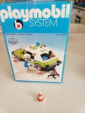 cône de signalisation pour voiture de police playmobil 3215