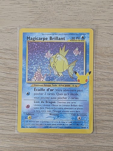 Carte pokémon magicarpe - carte,