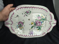 Grand Plateau En Faïence De