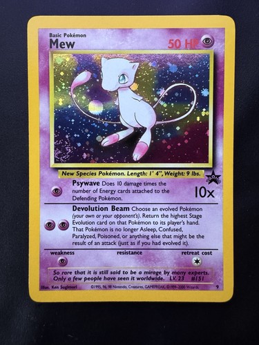 Pokemon card mew promo - promo, 9