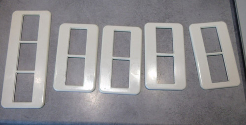 Lot plaque blanches - 5,