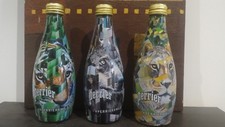 Collector 3 Bouteilles de Perrier / Juan Travieso /  loup, lion et tigre 