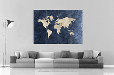 CARTE DU MONDE WORLD MAP HOME