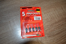 5 ampoules de rechange NEUF 3
