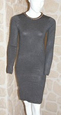 Robe gris foncé neuve taille