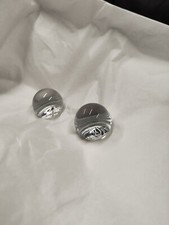 Lot de 2 magnifiques boules presse papier en cristal Lalique