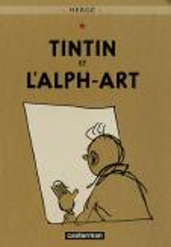 Herge tintin alph - herge, l'alph-art
