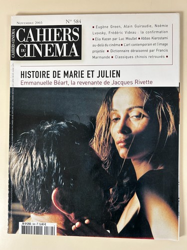 Cahiers cinéma 584 - cinéma, n°584