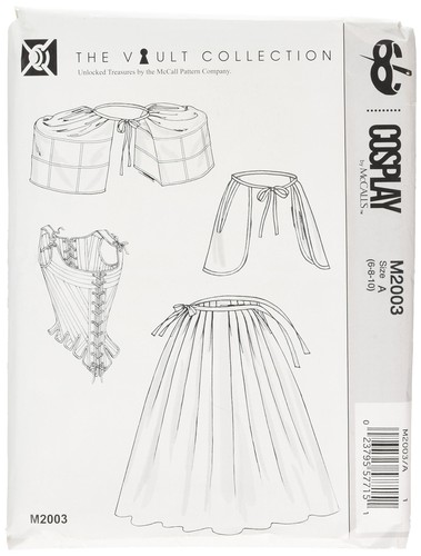 Patron couture cosplay jupe - patron,