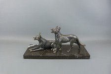 Paire de chiens de garde