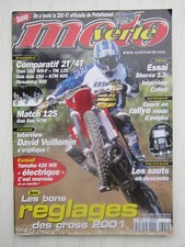 MOTO VERTE N° 324/match 125 GAS GAS-KTM/comparo 2T-4T/YAMAHA 426 WR électrique/