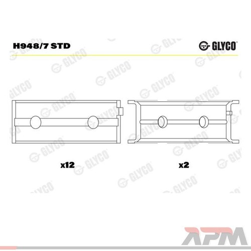 Glyco h948 std palier de - glyco,