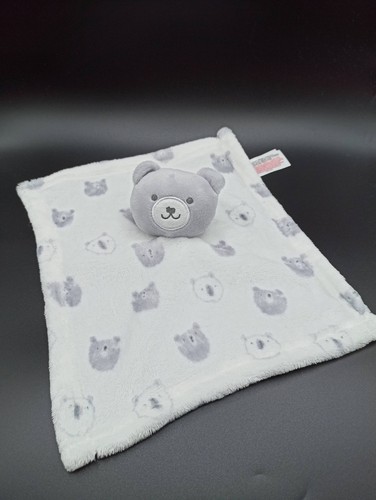 Doudou plat ours gris - plat,