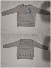 PULL MOLLETONNÉ GRIS GARÇON