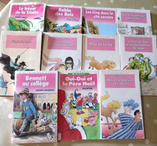 Lot De 11 Livres Bibliothèque Rose La Famille Hachette 8 - 12 Ans Jeunesse 