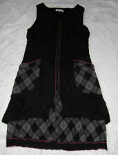 ROBE MI-LONGUE SANS MANCHES NOIRE AFFINITES ARMAND THIERY TAILLE 4 EN BON ETAT