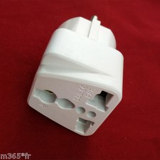 Adaptateur Secteur USA japan Chine Vers Prise EU France Europe voyage Usa FR