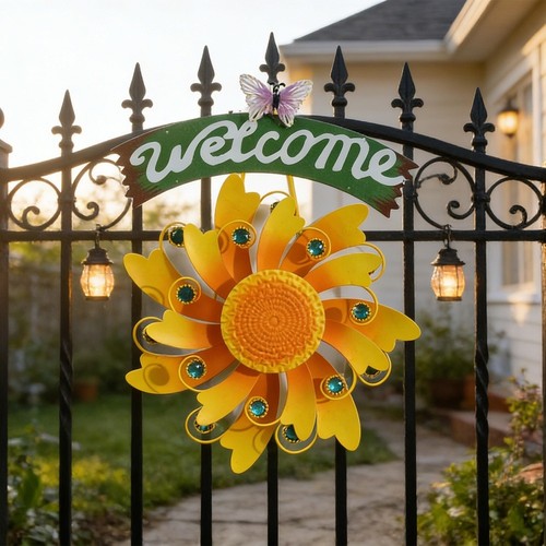 Toupie vent tournesol - vent,