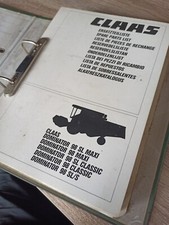 Livret Piece Claas Dominator 98