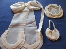 Communion Communiante ancien noeud + bonnet + aumônière  N°11