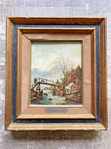 Ancien tableau litho - tableau,