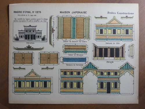 Maquette papier maison - maquette,