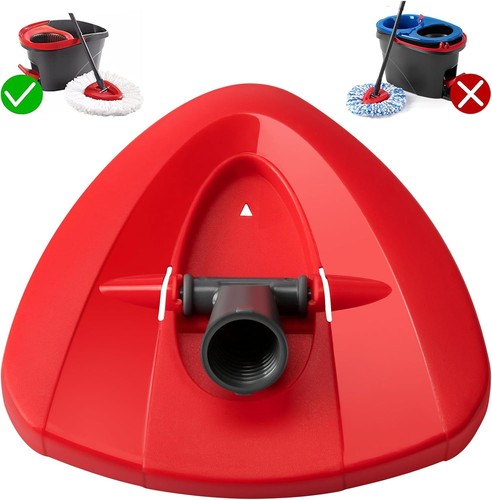 Tête balai rotative rouge - tête,