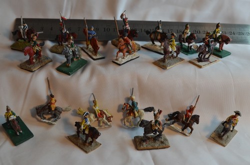 Lot cavaliers a cheval - lot, de