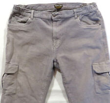 PANTALON HOMME VELOURS COTELE STRETCH ATLAS FOR MEN T52 GRIS