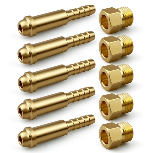 Pack argon nut - 5, nipple
