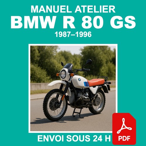 Manuel atelier bmw gs - r, 80