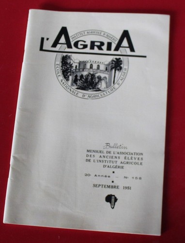 Agria institut agricole - institut,
