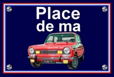 plaque " PLACE DE MA SIMCA