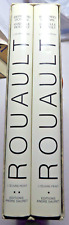 ROUAULT/L'OEUVRE PEINT/ED A.SAURET/1988/2 VOLS/VOLLARD/MOREAU/CHRIST/TRES RARE