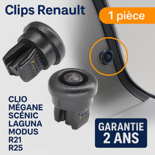x1 Clip coffre Plage Arrière Renault Clio  Mégane Scénic Modus Laguna  Fixation