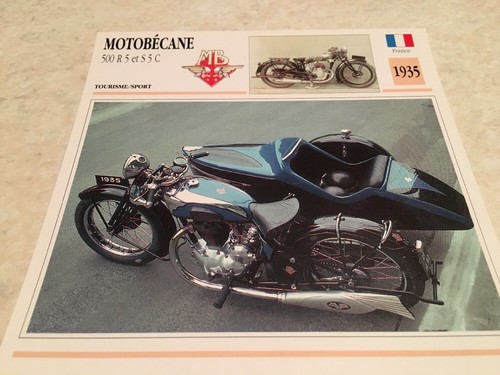 Carte moto motobécane 500 - moto, r5