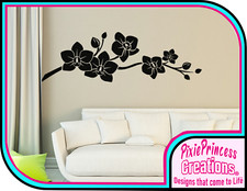 Sticker Vinyle Fleur &