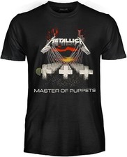 T-Shirt METALLICA Adulte MASTER OF PUPPETS Coton Officiel ORIGINAL