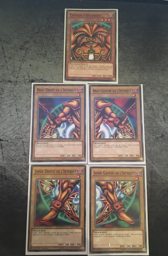 Cartes exodia - cartes,