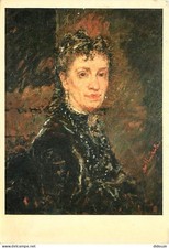Art - Peinture - Adolphe Monticelli - Porliait de Madame René - Carte de la Lote