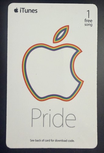 Apple pride itunes carte - pride,