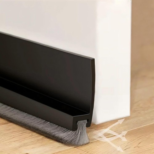 100cm noir joint porte - noir,