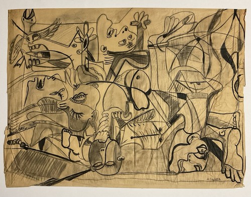 Encre chine fusain - de,