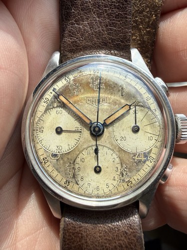 Heuer vintage chronograph - heuer,