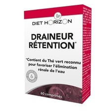 Draineur retention 60 comprimés Diet Horizon