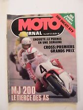 "Moto Journal Avril 1978 N°359 MJ 200 500 Ducati GTV Cross"