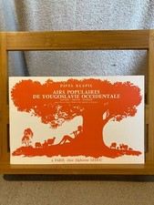 P. Klapil airs populaires Yougoslavie occ. partition flute à bec guitare Leduc