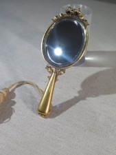 ANCIEN PETIT FACE A MAIN MINIATURE POUPEE SAC DE STYLE LOUIS XVI VERS 1900