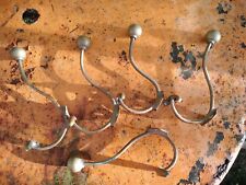 5 ANCIENS PORTE MANTEAUX PATÈRES BRONZE, DECO LOFT, INDUSTRIEL VINTAGE VESTIAIRE