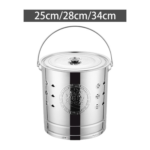 Seau cendres tonneau - cendres,, ...